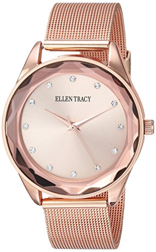 Ellen Tracy Women 's Quartz Metal and Alloy Watch , Color :[Ygold-toned (f: et5180rg )