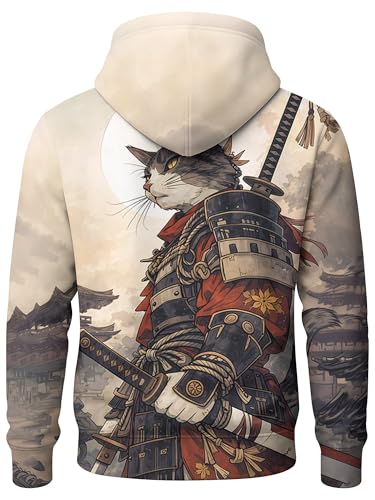 Image of PAGYMO Graphic Hoodies for Men Funny Novelty Pullover Hooded Sweatshirt