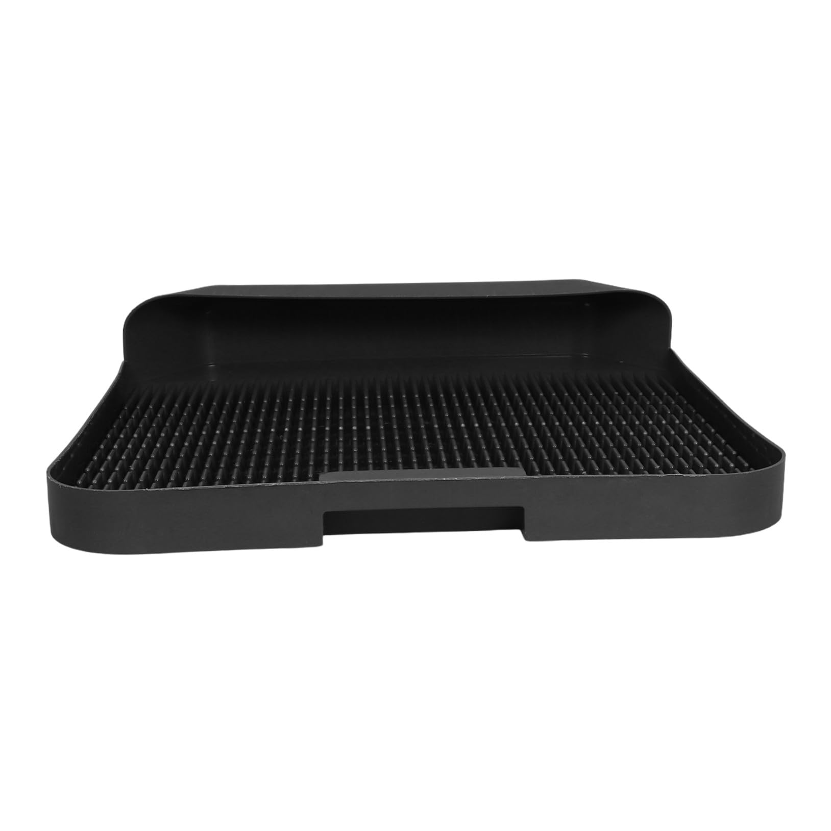 Cat Litter Tray Mat Non-slip Deep Litter Box Rug With Raised Edges For Scatter Control Easy To Clean And Portable