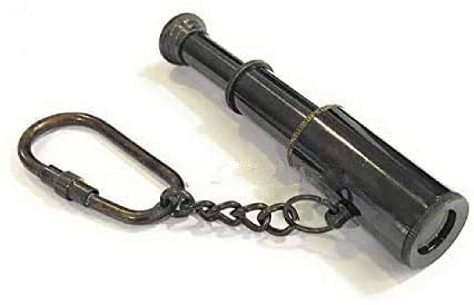 Brass Telescope Key Chain 3