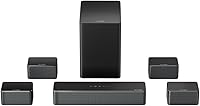 ULTIMEA Poseidon D70 7.1ch Soundbar with Wireless Subwoofer & 4 Wired Surround Speakers - 410W App Control Home Theater System