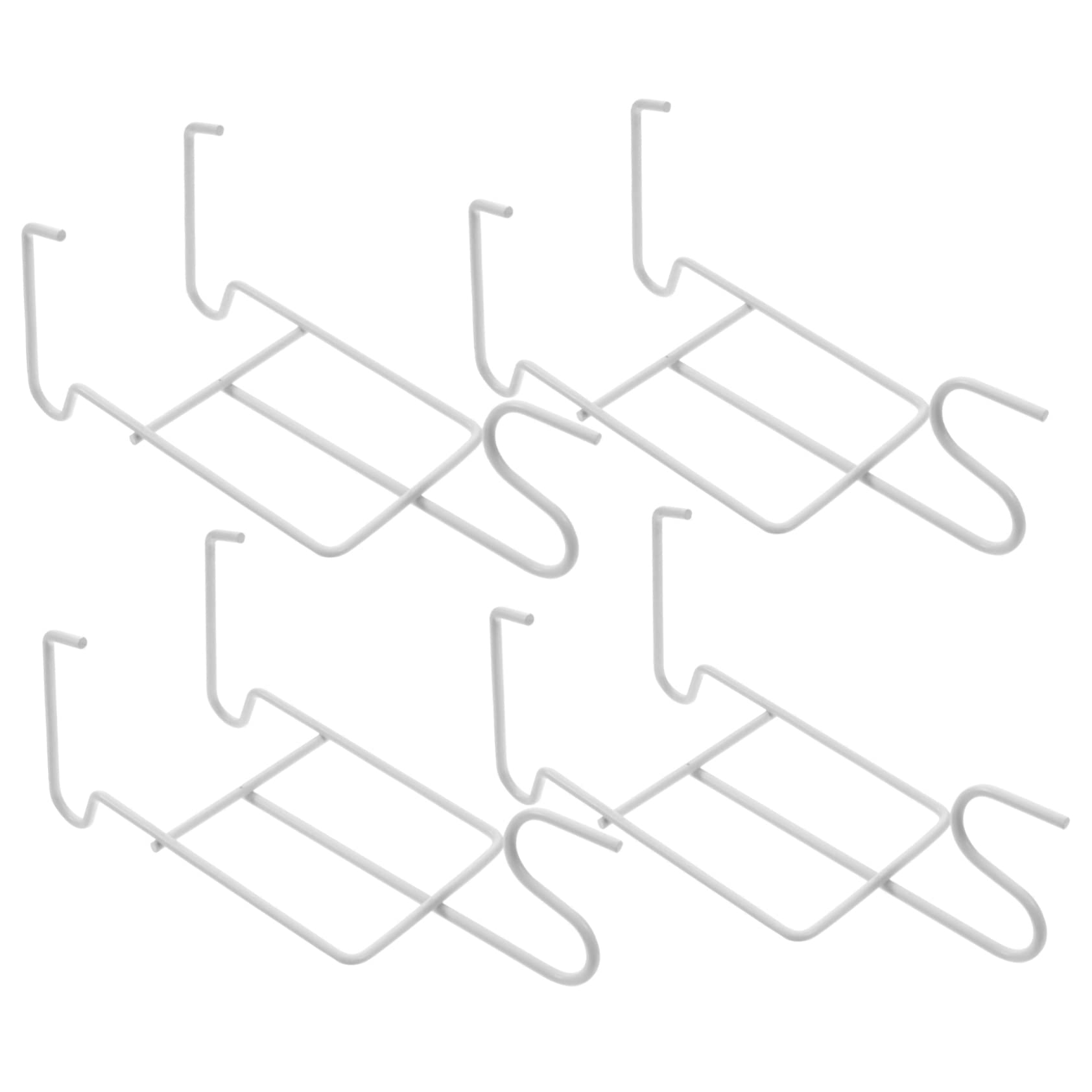 RORPOIR 4pcs Multi-use Coffee Cup Rack Elegant Draining Holder for Mugs Plates and Bottles Sturdy Design for Kitchen Organization and Display