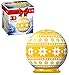 Produktbild Ravensburger 3D Puzzle-Ball Weihnachtskugel Norweger Muster 11269 - 54 Teile - für Weihnachtsfans ab 6 Jahren