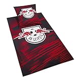 bed set, 100% cotton, woven RB Leipzig Blizzard Bed Sheets, Rot Unisex One Size Fleecedecke, RasenBallsport Leipzig Sponsored by Red Bull Original Bekleidung & Merchandise