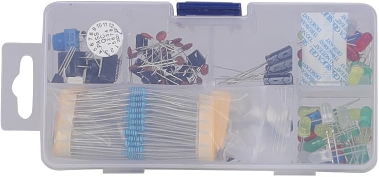 ELEGOO 200+ Electronics Starter Kit Components Compatible with Arduino IDE