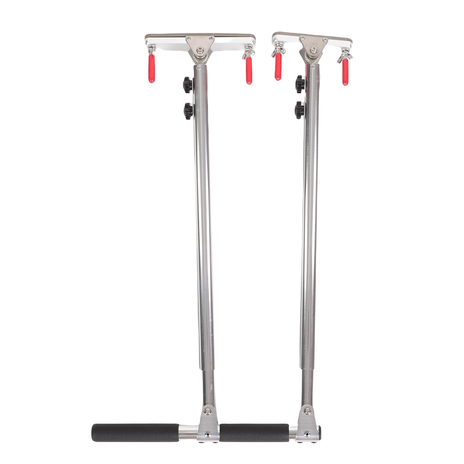 Tbest Handicap-Fahrer-Handsteuerung, Verstellbare Grifflänge von 520 Mm Bis 855 Mm, Hochfestes Auto-Bediengerät aus Aluminiumlegierung für Pickup-LKW, Limousinen, SUV