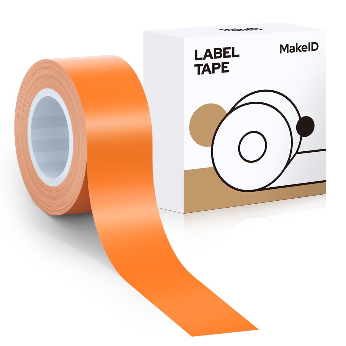 Snapklik.com : MakeID L1 E1 Q1 Label Maker Tape Refills, 16mm X 4m