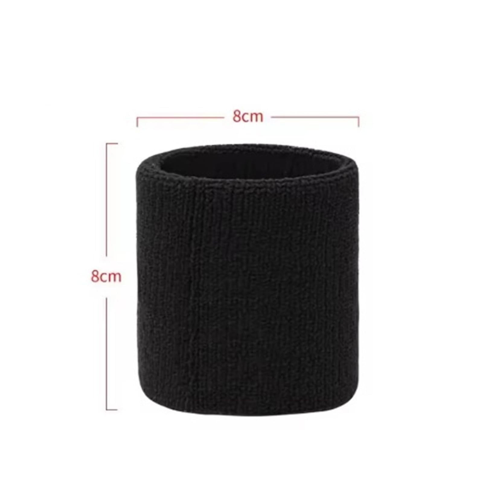 Generico 1/2/10 Pezzi Asciugamano Braccialetti Sportivi Fasce for Il Sudore da Tennis Protezione for Polso