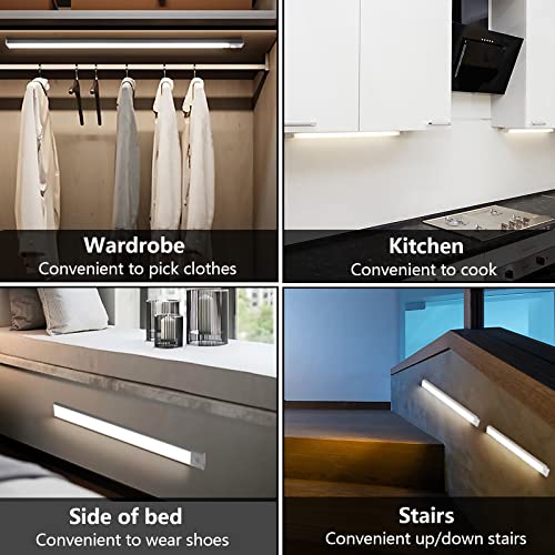 Luce Armadio 40cm, 2 Pezzi Luce per Armadio 74