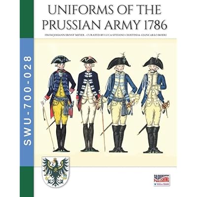 Uniforms of the Prussian army 1786