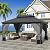 Kurapika 12' x 16' Hardtop Gazebo, Outdoor Metal Gazebo with Galvanized Steel Double Roof Canopy, Curtain and Netting, Aluminum Permanent Pavilion Gazebo for Patio, Backyard, Lawn, Grey