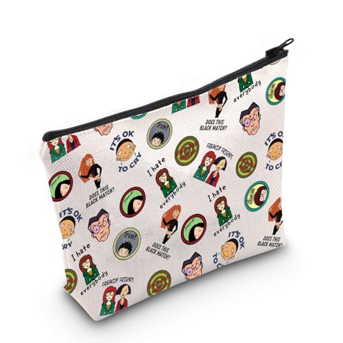 Tv Show Merchandise Tv Series Gift Makeup Zipper Pouch for Fans (Dar-ia Bag)