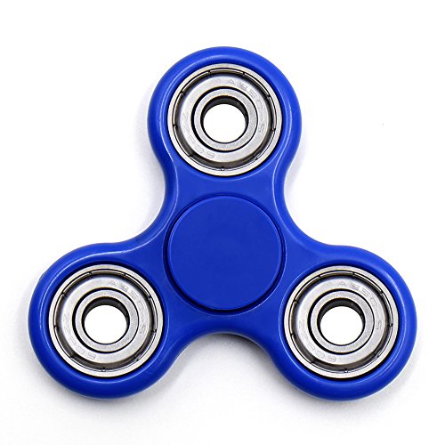 Mascotking Fidget Spinner Toy Stress Reducer (Blue)