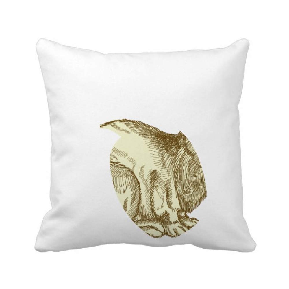 Pâques fête lapin housse de coussin cadeau original créatif