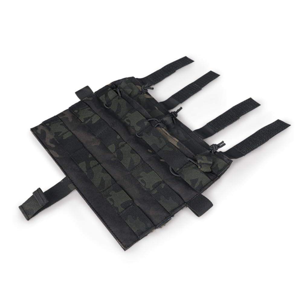 Panneau Poche Avant Tactique Pour Gilet JPC AVS - Molle Amovible, Détachement Rapide - Système De Portage