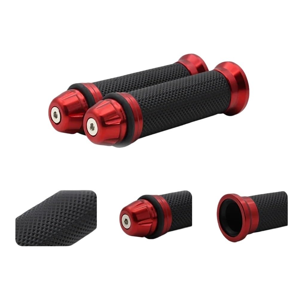 Manopole per moto da 7/8 pollici 22mm per manubrio per la maggior parte dei modelli Adatta a tutti i 78 manubri standard