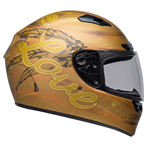 Bell Qualifier Dlx Mips Street Helmet (Hart Luck Live Matte Gold - Large) #TOP7