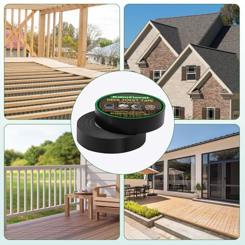 Image of 2'' X 50FT Duct Tape,Black Proof Duck Tape,Duct Tape Heavy Duty Waterproof,Anti -Corrosion, Sunscreen, for Repair of Indoor and Outdoor House Buildings and Pipelines -6 Volume