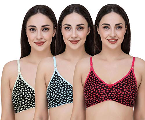 Image of Fasense Women's Wire Free Non Padded Cotton Bra