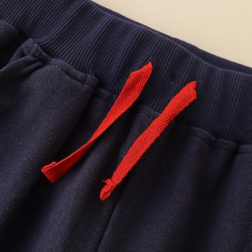 Image of Toddler Boys Sports Pants Autumn Cotton Children's Sports Pants 2-Pack