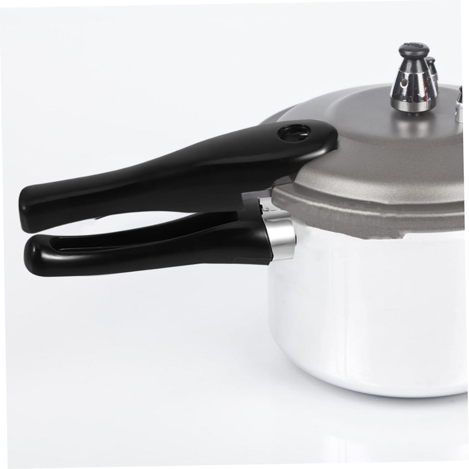 2pcs Scald Handle Grip for Pressure Cooker Replacement Ergonomic Design with Screw Compatible with Cookware Easy Installation High-Temperature Resistant Pot Handles