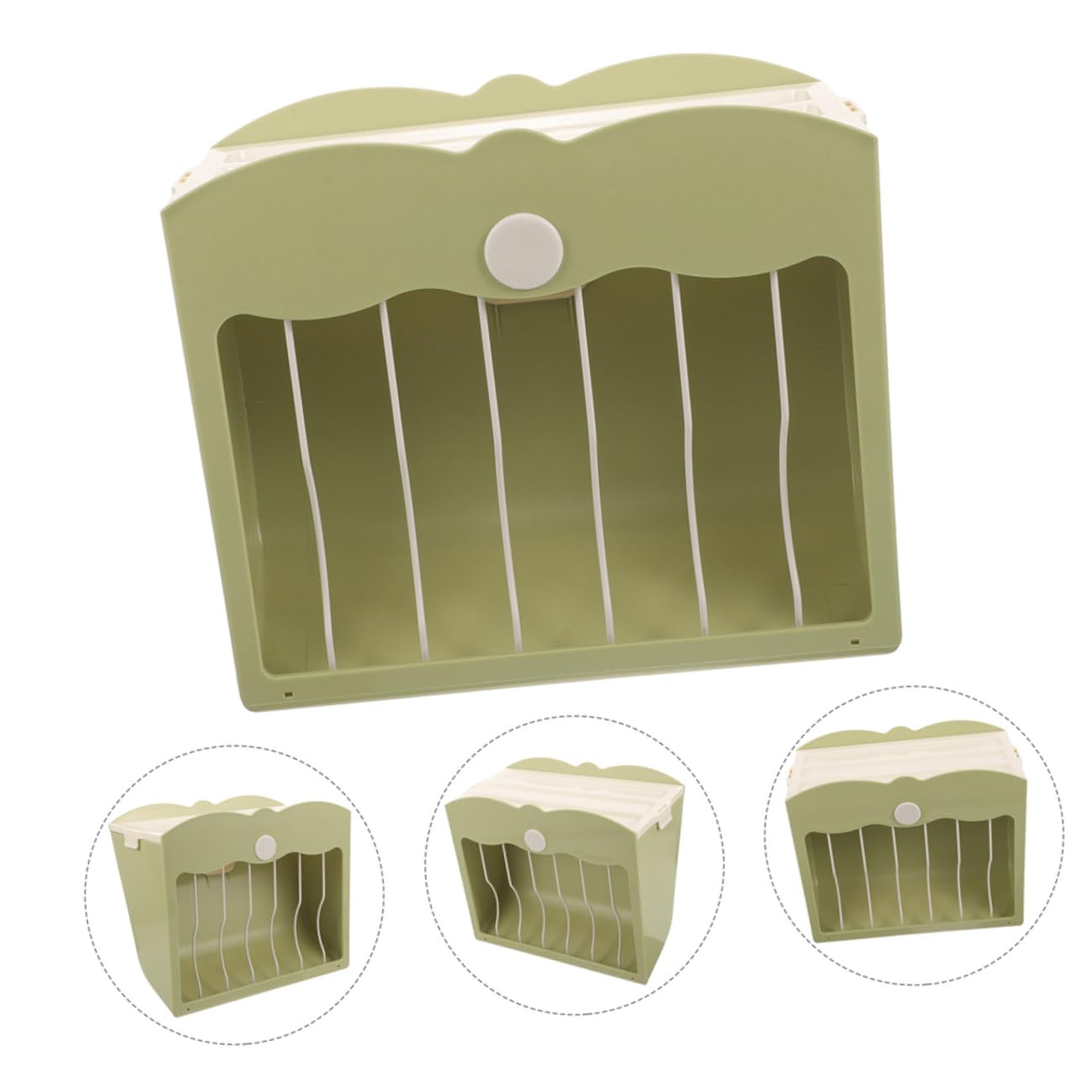 BESPORTBLE Confezione Da 2 Sacchetti Di Plastica Per Alimenti Tipo Appeso Distributore Di Cibo Per Criceti Per Piccoli Animali Facile Da Pulire Materiale Robusto E Sicuro
