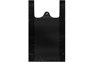 LazyMe Black T Shirt Bags Bulk: Durable and Versatile