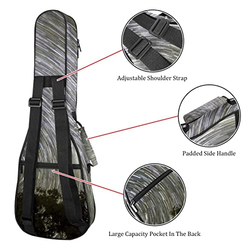 Sac Ukulélé Ciel Étoilé Gris Étui Pour Ukulélé 23 Pouces Pour Tenor Soprano Concert Étanche Housse Pour Ukulélé - Les Beatles, Paul McCartney, John Lennon, RIngo Starr, George Harrison Sac Ukulélé Ciel Étoilé Gris Étui Pour Ukulélé 23 Pouces Pour Tenor Soprano Concert Étanche Housse Pour Ukulélé – Image 4