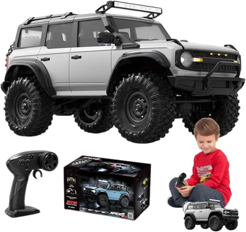 Image of 1 /16 High Simulation Remote Control Truck 4x4 Big Foot All Terrain Off Road Car with Professional Shock Absorber System, 2.4G Rechargeable Electric RC Car