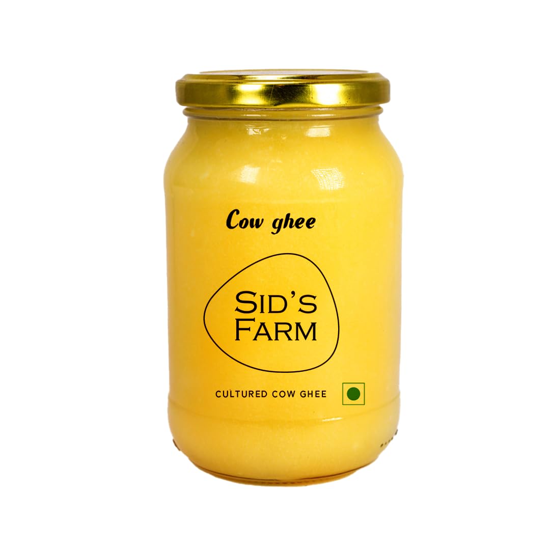 SIDS FARM - WE CARE, Lab Certified Cultured Cow Ghee, Antibiotic-free Milk, | Danedar ghee | Adulterants Free | Trans fat Free | Preservative Free | 28 Rm value| Fresh Ghee, 350 Grams (B08GPCF4CX) Amazon Price History, Amazon Price Tracker