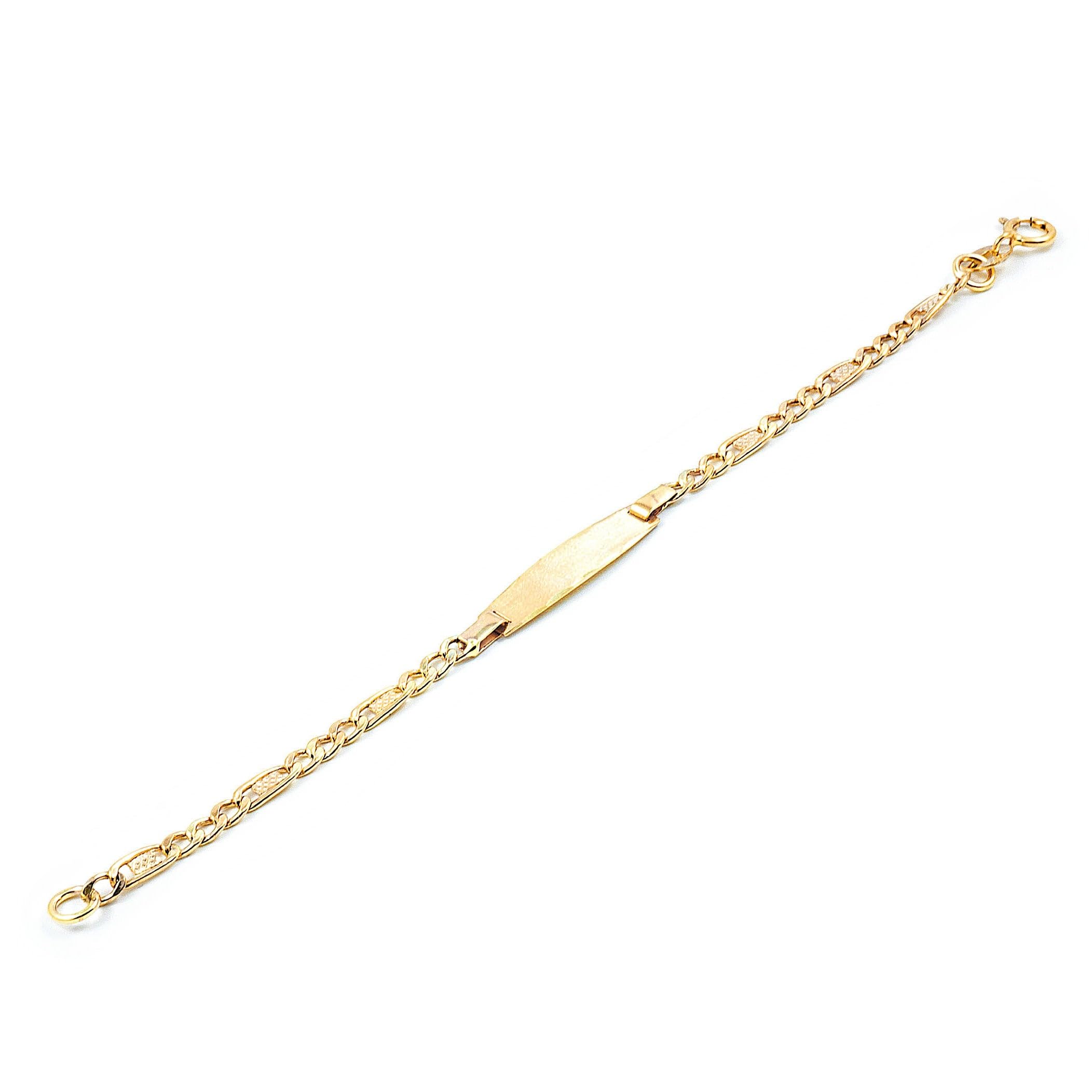 Monde Petit Kinder Armband Gelbgold 9 Karats (375) - Geschenkbox - Garantiezertifikat