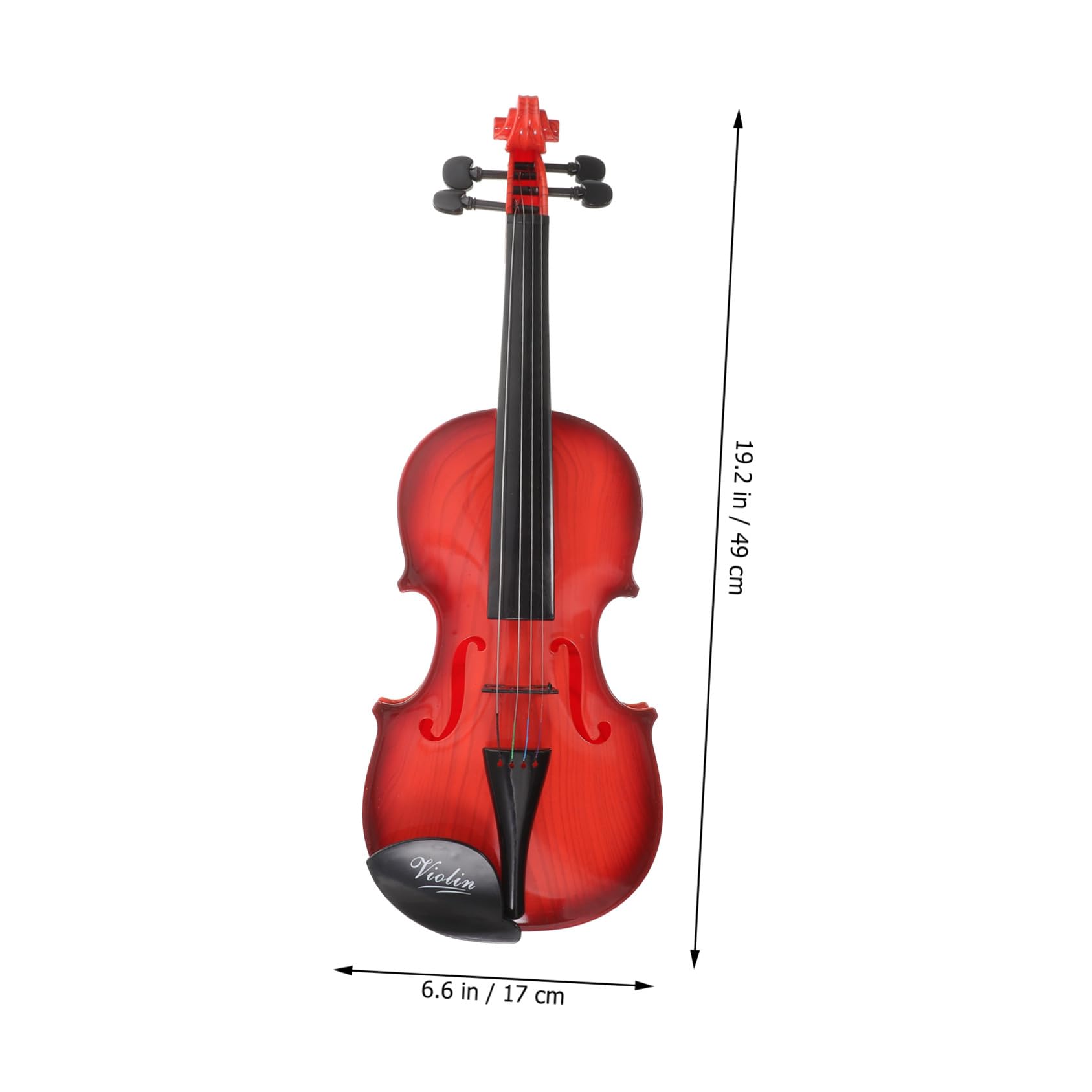 VICASKY Violino Giocattolo Musicale a Forma di Violino Piccolo e Delicato in in per Educazione Musicale per Bambini e Regali di Compleanno