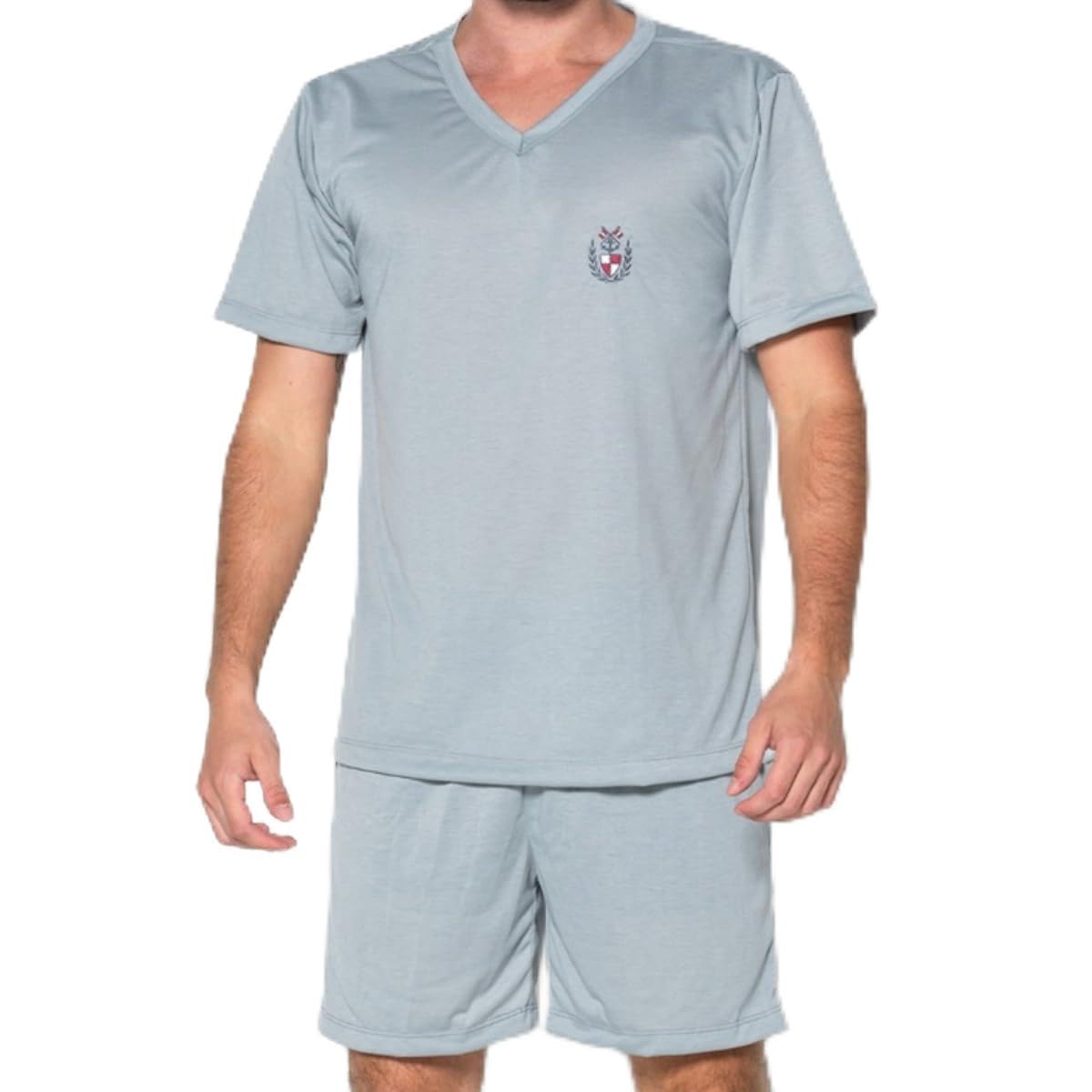 Pijama Masculino Adulto Confortável e macio Pijama Manga Curta e Short para Dormir em promoção! Veja a oferta e mais achadinhos de Moda íntima 6 Hoje é o melhor dia para comprar Pijama Masculino Adulto Confortável e macio Pijama Manga Curta e Short para Dormir com aquele preço maroto! Promoção! Aproveite a oferta! 6