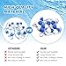 20Ft Adjustable Pool Safety Rope by puxyblue with Floats for Indoor and Outdoor Swimming Pools Separating Depth-Floating Buoy Line with 9 Floats and 2 Hooks
