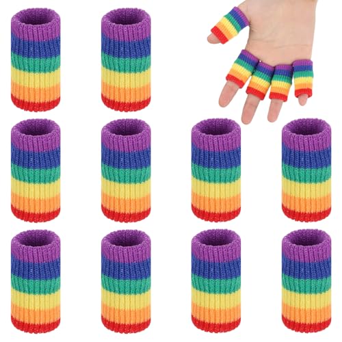 salbsever 10 PCS Crochet Finger Guard Finger...