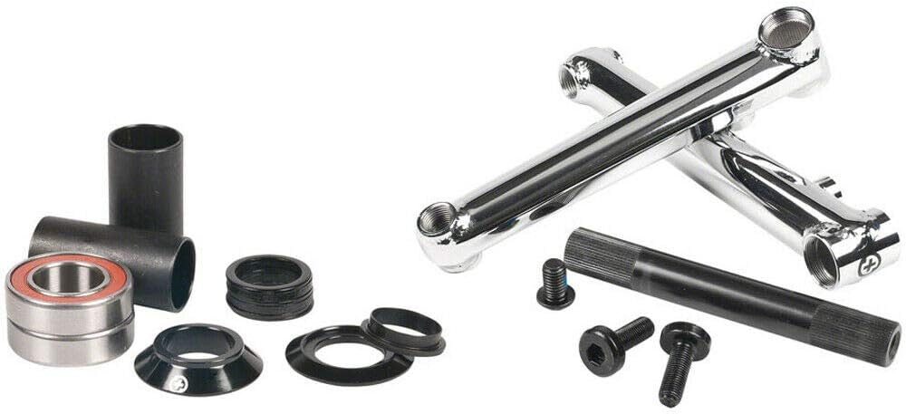 Salt Plus Pro 48 3 Piece Crankset LHD and RHD Compatible 19mm Chromo