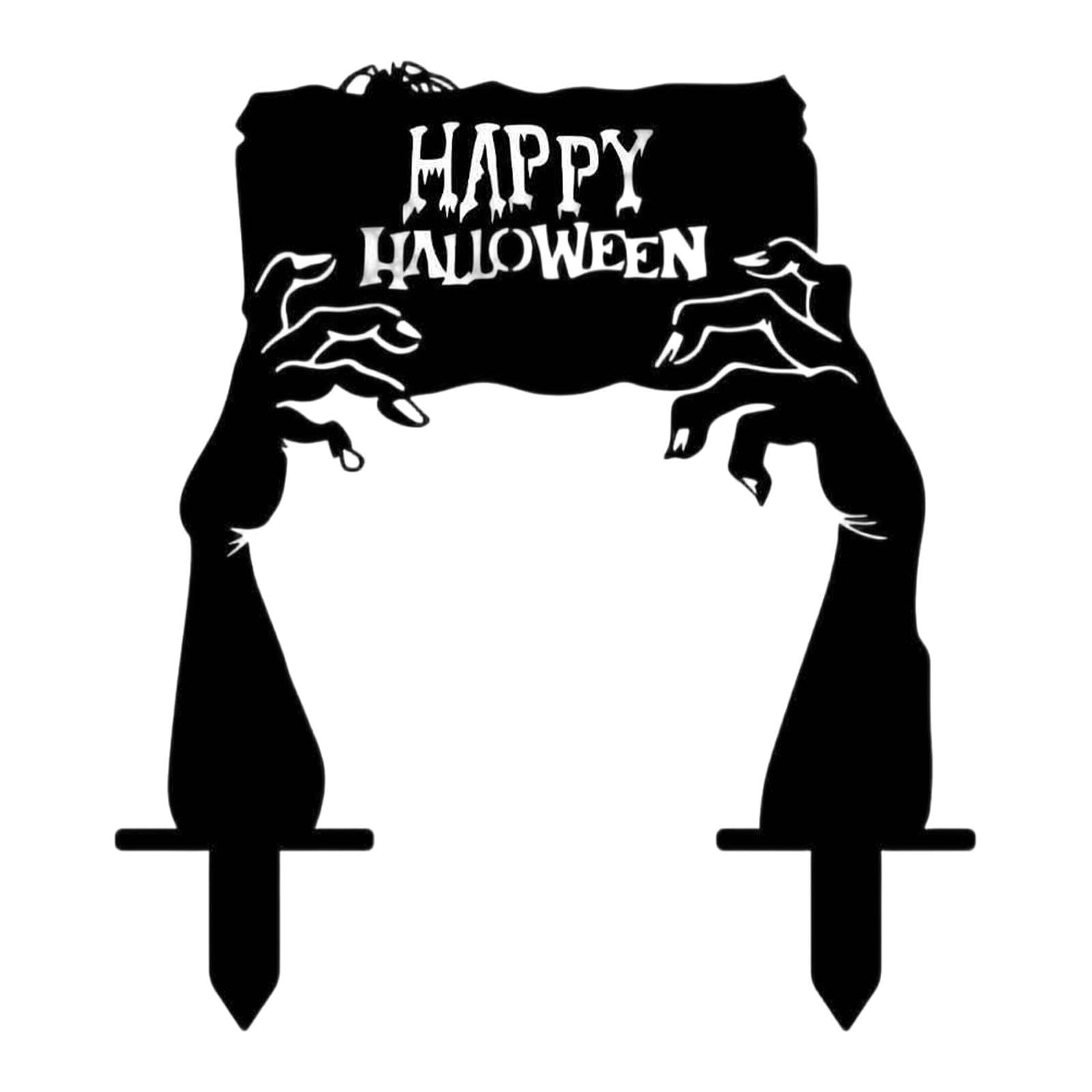 Décoration d'Halloween piquet robuste pour baliser vos espaces et animer vos vacances