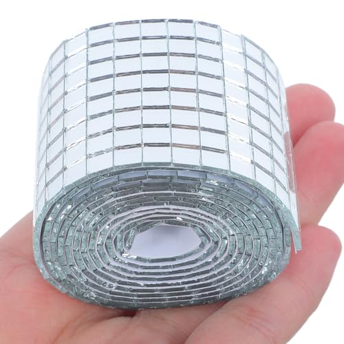 Cinta adhesiva reflectante plata para decorar jarrones y proyectos artísticos 5