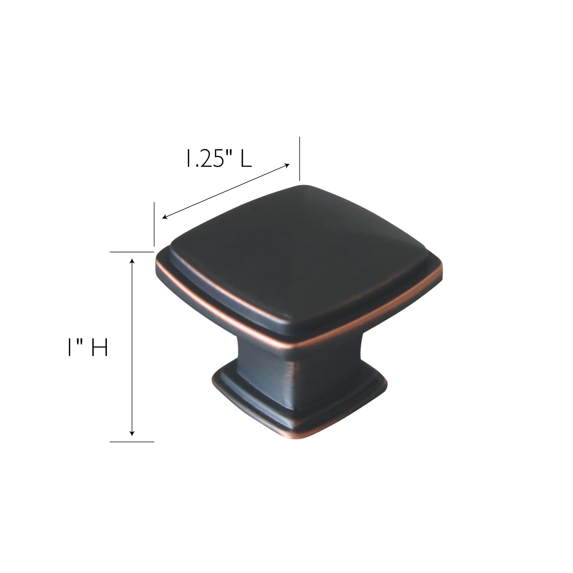 Design House 182154 Park Avenue Schrankbeschläge, Oil-Rubbed Bronze, 10 Pack