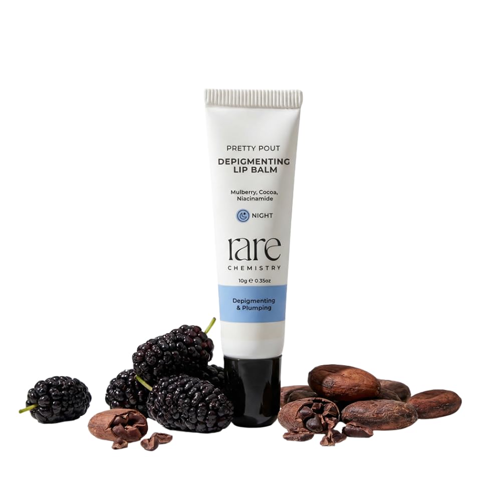 Rare Chemistry Depigmenting Night Lip Balm| Unisex Lip Balm| With Goodness of Niacinamide, Mulberry, & Cocoa| 3-in-1 lip balm as it Moisturises, Hydrates and gives a pluming effect| 10gms-image-15