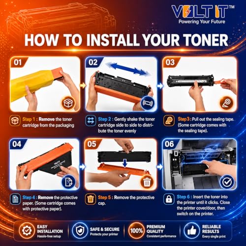 Image of Compatible Toner Cartridge 110A Compatible with LaserJet MFP 136w /136a /136nw HP Laser 138pn /138pnw /138p HP Laser 108a /108w (VTC - 110A)