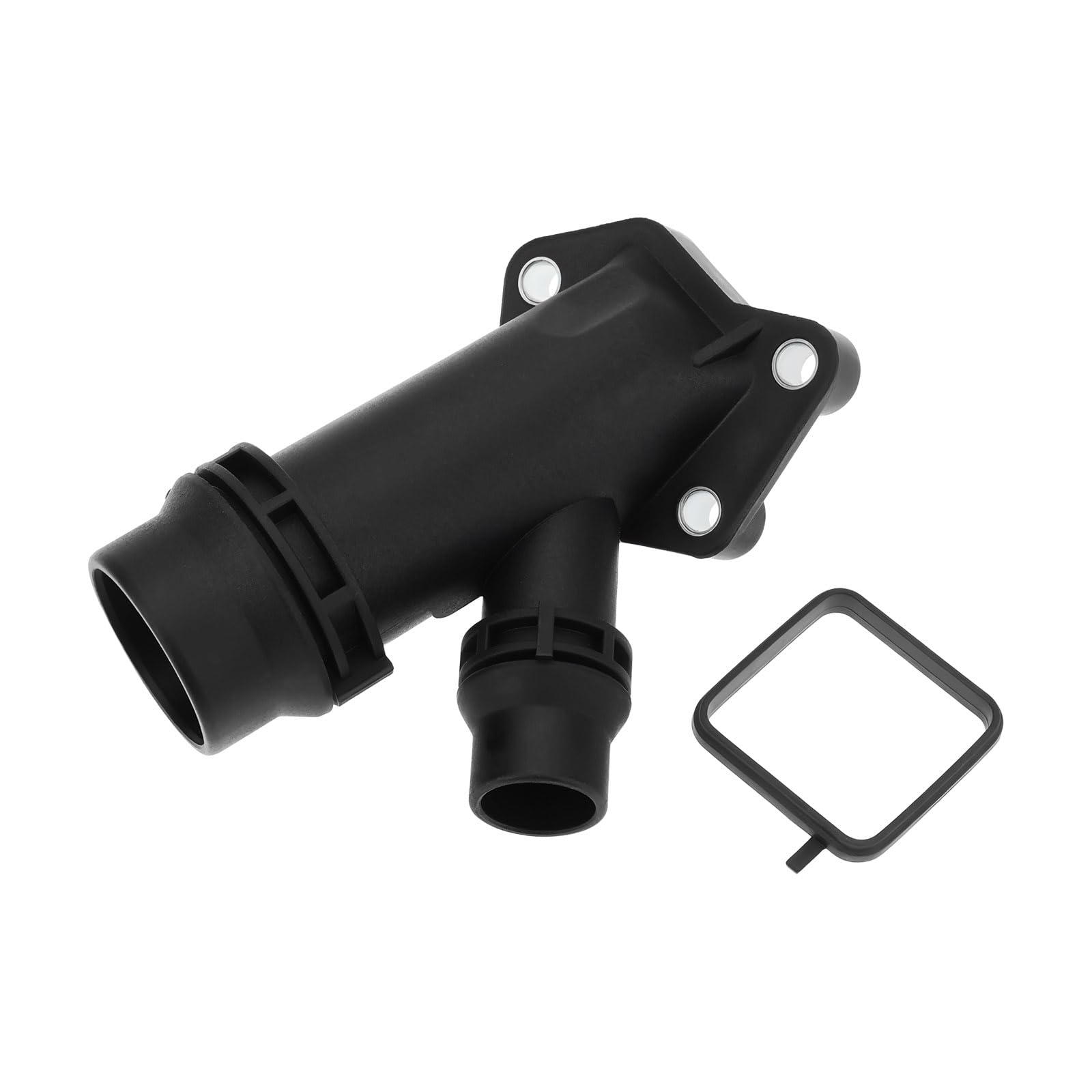 OTOTEC Brida de Refrigerante para Coche 11122247744 11127806196 Compatible con BMW X3 X5 X6 E46 E39 E90 E83 E91 E81