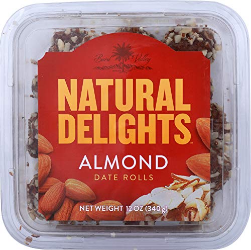 Bard Valley (NOT A CASE) Natural Delights Almond Date Rolls
