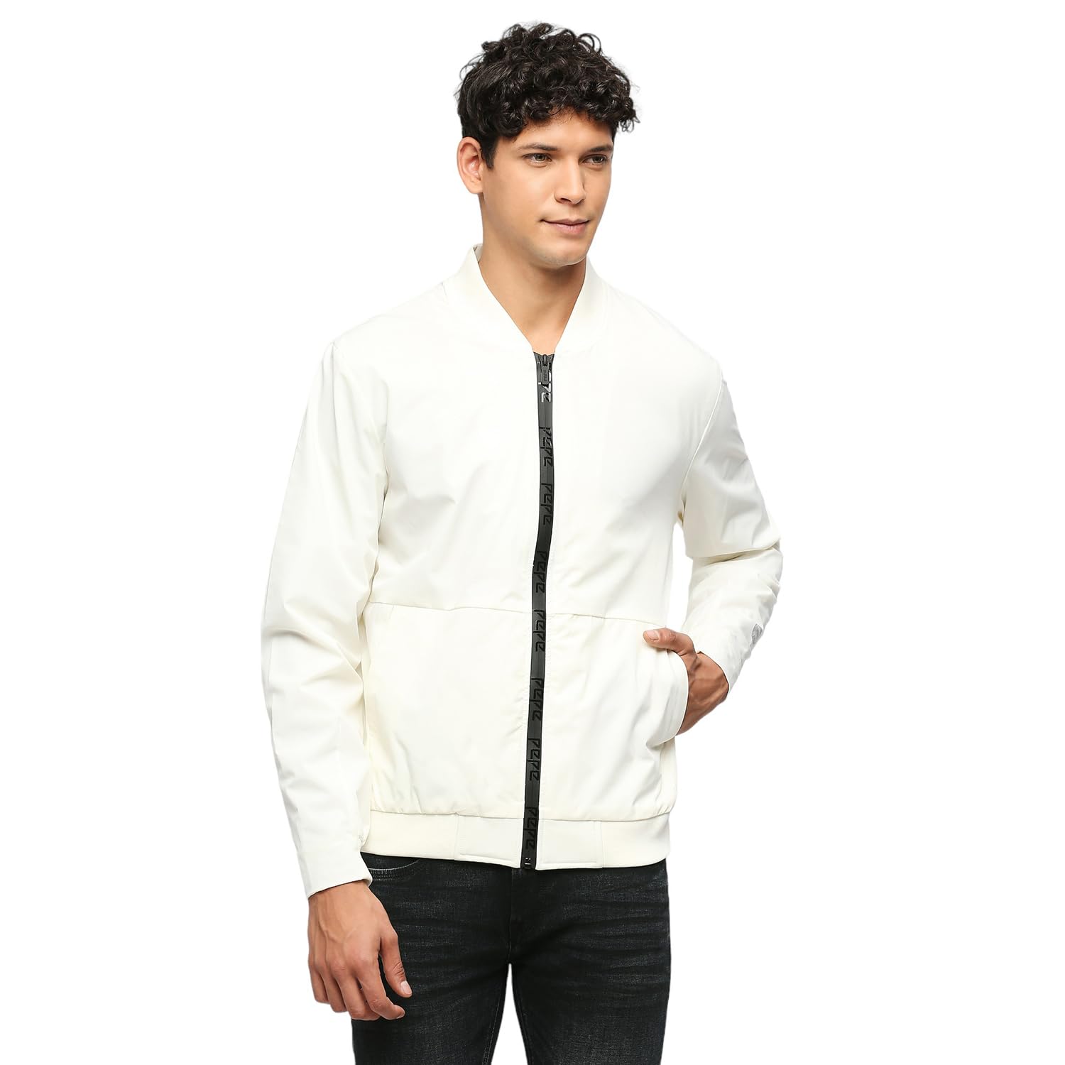 pepe jeans Men's Polyester Standard Length A-Line Coat-picture-42