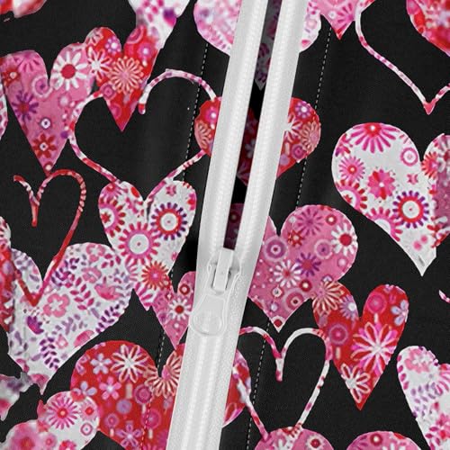 Scrub Jackets for Woman Zip Up Long Sleeve Tops Print Plus Size Womens Scrubs for Women Nursing Shirts with Pockets