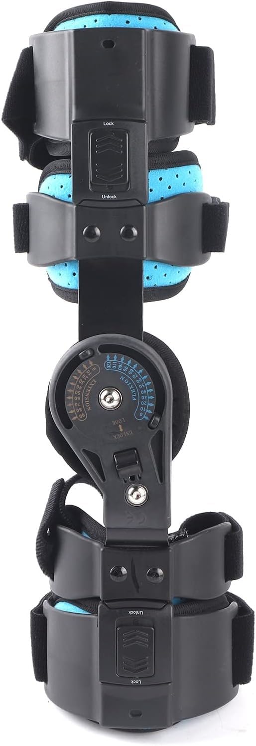 Codera Articulada para Brazo Derecho, Soporte Recuperación Lesiones con Órtesis Acero Inoxidable, Cabestrillo Fijación, Ideal para Poscirugía, Fracturas Y Lesiones Ligamentos Right