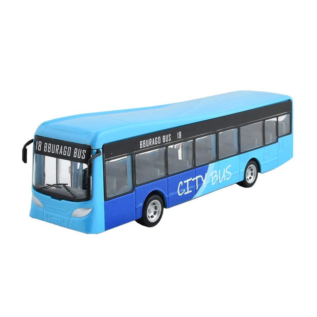 Bburago City Bus ‘Milano City’ - Realistic 19 cm bus model (random selection from available colours), official licence, recommended age 3+ years