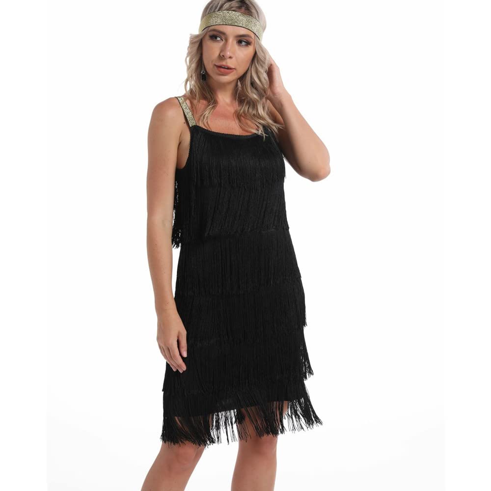 Robe des Années 1920 Robe Gatsby Femme