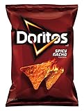 Doritos Flavored Tortilla Chips, Spicy Nacho, 42 Ounce (Pack of 4)