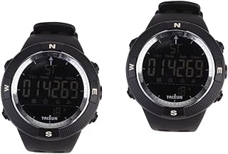 2 peças de relógios masculinos para uso ao ar livre, relógios de corrida para homens, cronômetro, relógio eletrônico, relógio digital, relógio eletrônico masculino, despertador, T312, Imagem 1 x 2 peças, 5.4*5.4CMx2pcs, centímetro